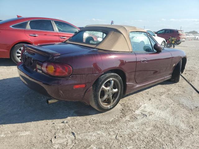 JM1NB3530Y0147810 - 2000 MAZDA MX-5 MIATA BASE MAROON photo 3