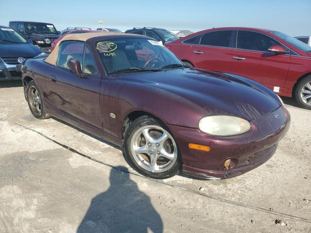 JM1NB3530Y0147810 - 2000 MAZDA MX-5 MIATA BASE MAROON photo 4