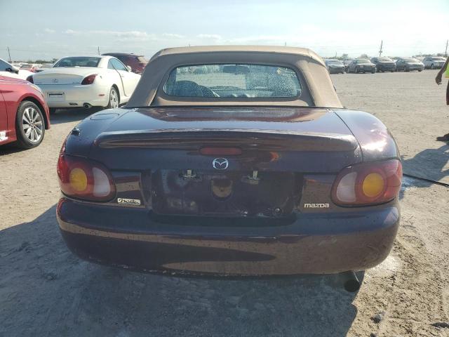 JM1NB3530Y0147810 - 2000 MAZDA MX-5 MIATA BASE MAROON photo 6