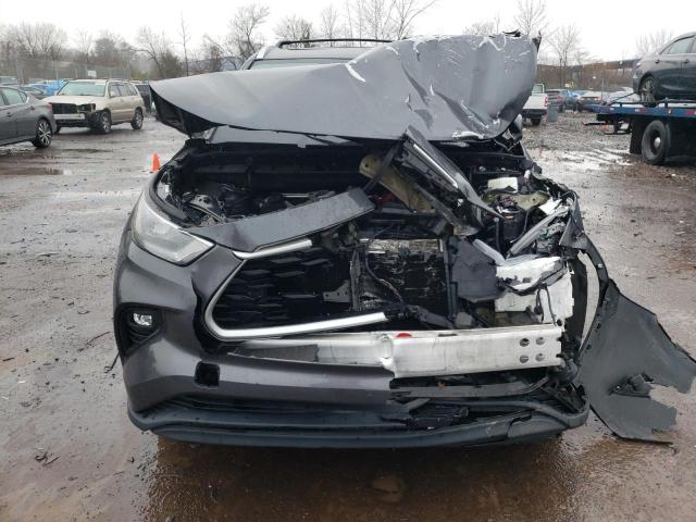 5TDHZRBH9LS014996 - 2020 TOYOTA HIGHLANDER XLE CHARCOAL photo 5