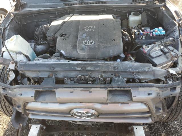 5TELU4EN5AZ710428 - 2010 TOYOTA TACOMA DOUBLE CAB 银色 照片 11