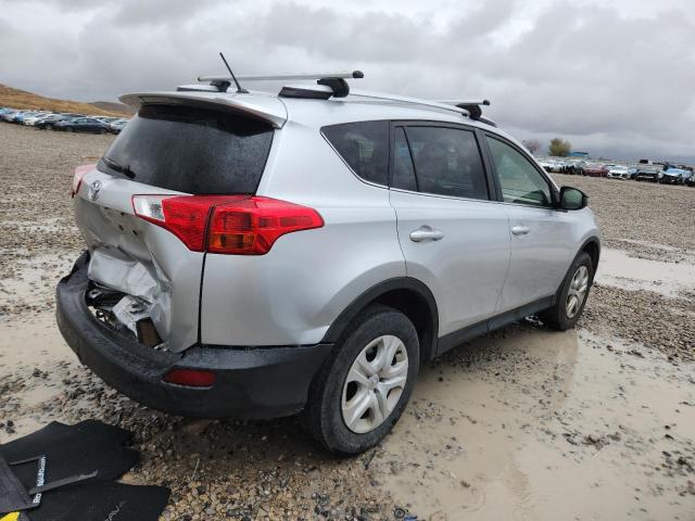 JTMBFREV6EJ000683 - 2014 TOYOTA RAV4 LE SILVER photo 3