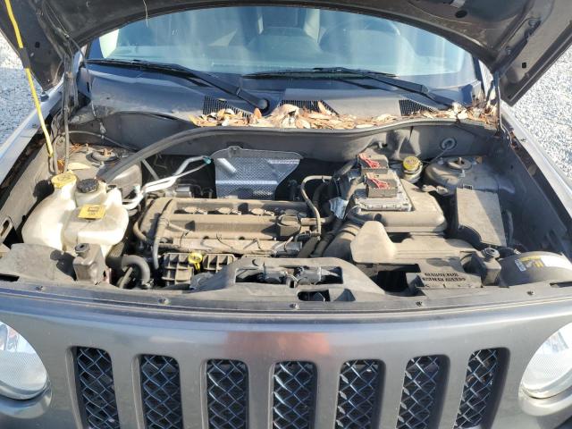 1C4NJPBA6FD318627 - 2015 JEEP PATRIOT SPORT ნაცრისფერი ფოტო 12