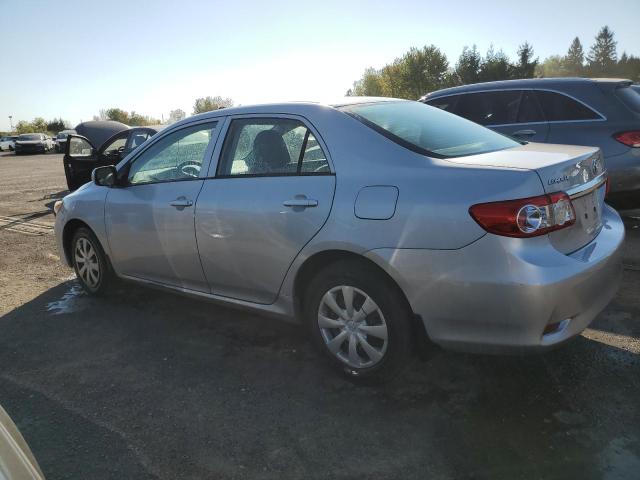 2T1BU4EE6BC583322 - 2011 TOYOTA COROLLA BASE SILVER photo 2