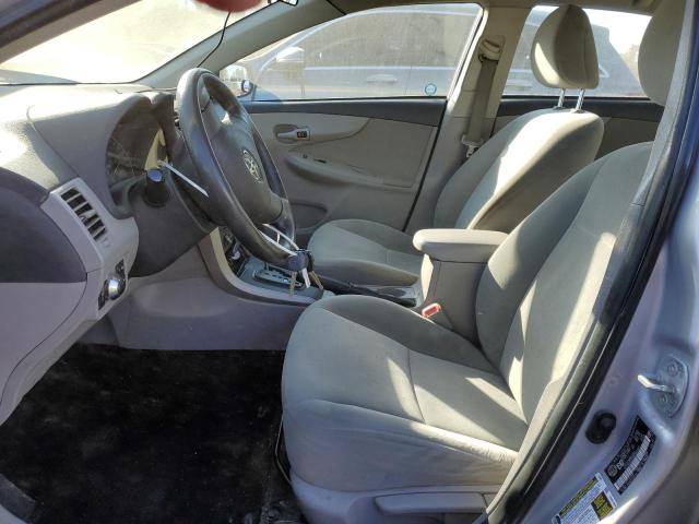 2T1BU4EE6BC583322 - 2011 TOYOTA COROLLA BASE SILVER photo 7