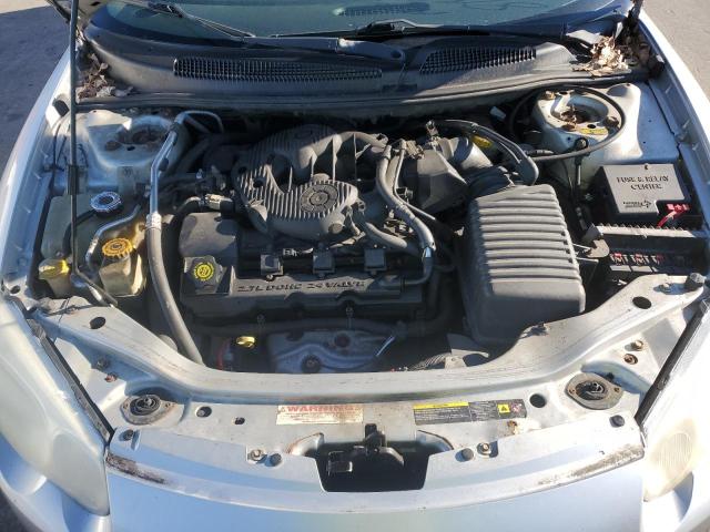 1C3EL55R94N252618 - 2004 CHRYSLER SEBRING LXI SILVER photo 11