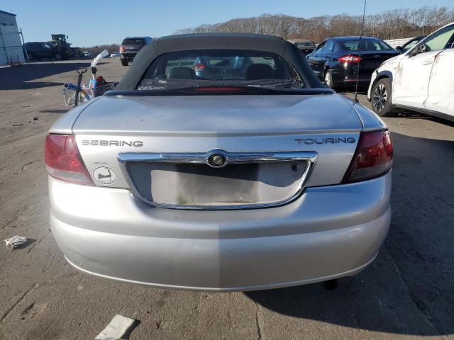 1C3EL55R94N252618 - 2004 CHRYSLER SEBRING LXI SILVER photo 6