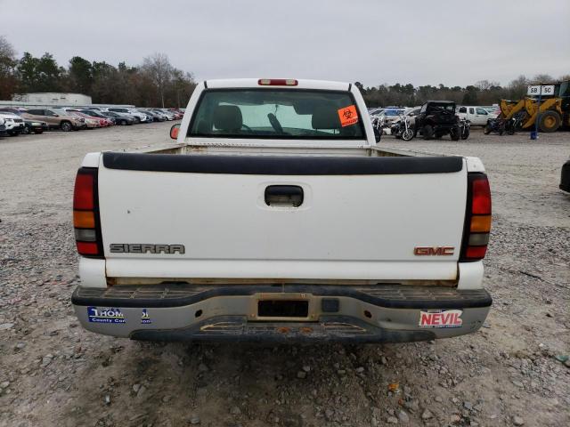 1GTEC14X44Z165108 - 2004 GMC NEW SIERRA C1500 WHITE photo 6