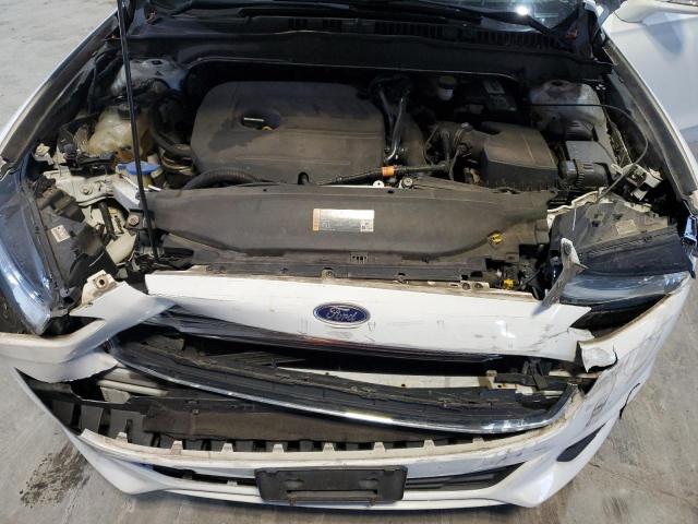 3FA6P0HD3ER210053 - 2014 FORD FUSION SE WHITE photo 11