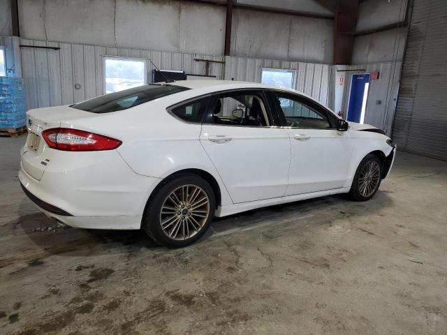 3FA6P0HD3ER210053 - 2014 FORD FUSION SE WHITE photo 3