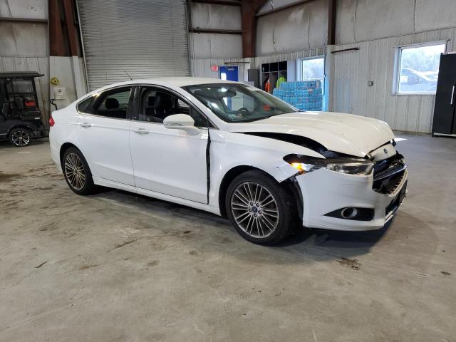 3FA6P0HD3ER210053 - 2014 FORD FUSION SE WHITE photo 4