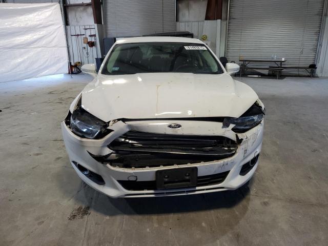 3FA6P0HD3ER210053 - 2014 FORD FUSION SE WHITE photo 5