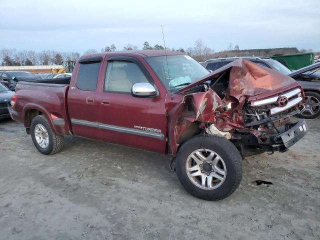 5TBBT44153S404657 - 2003 TOYOTA TUNDRA ACCESS CAB SR5 BURGUNDY photo 4