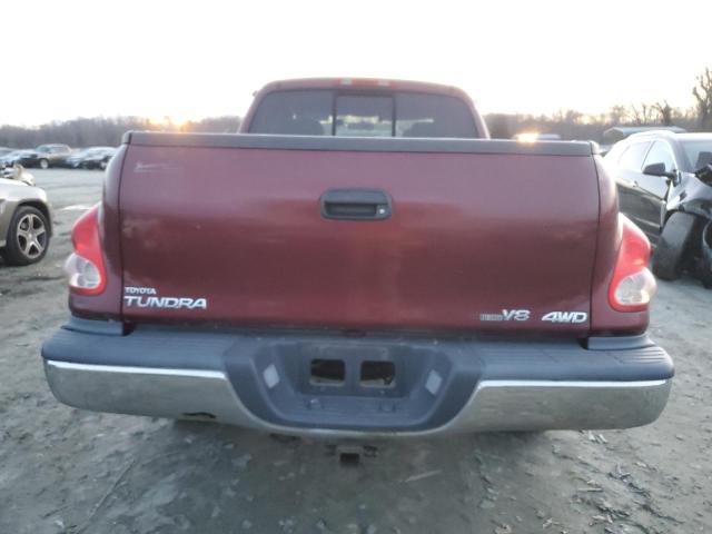 5TBBT44153S404657 - 2003 TOYOTA TUNDRA ACCESS CAB SR5 BURGUNDY photo 6