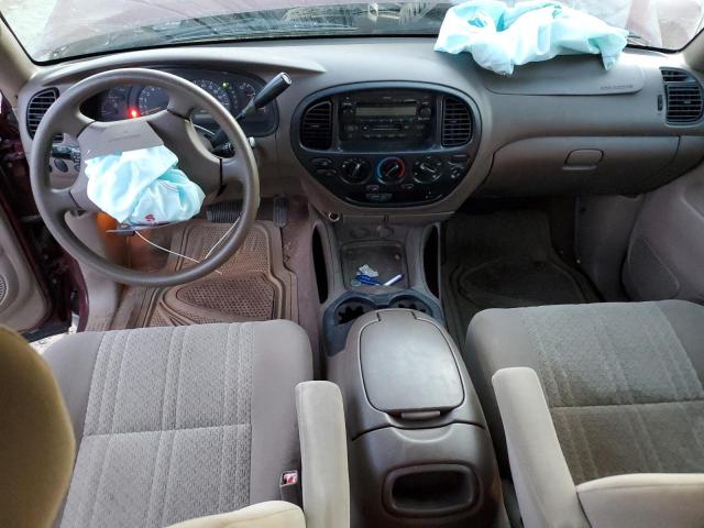 5TBBT44153S404657 - 2003 TOYOTA TUNDRA ACCESS CAB SR5 BURGUNDY photo 8