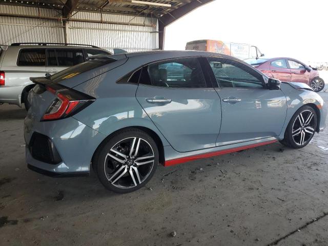 SHHFK7H76HU400994 - 2017 HONDA CIVIC EXL BLUE photo 3