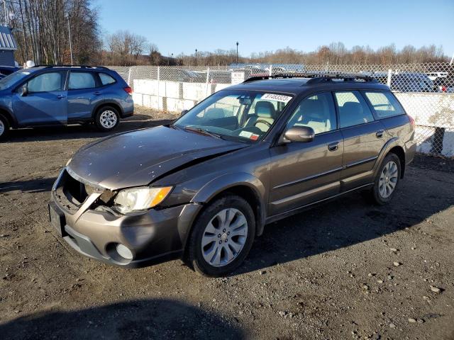 4S4BP86C084324120 - 2008 SUBARU OUTBACK 3.0R LL BEAN GOLD photo 1