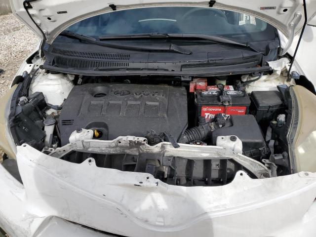 JTKKUPB46D1032725 - 2013 TOYOTA SCION XD WHITE photo 11