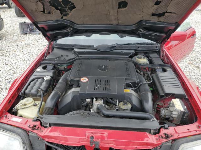 WDBFA67E3SF119736 - 1995 MERCEDES-BENZ SL 500 RED photo 11