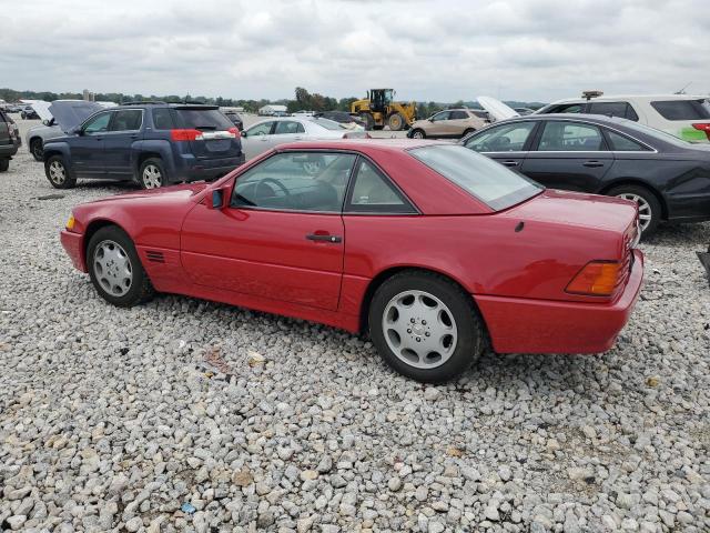 WDBFA67E3SF119736 - 1995 MERCEDES-BENZ SL 500 RED photo 2