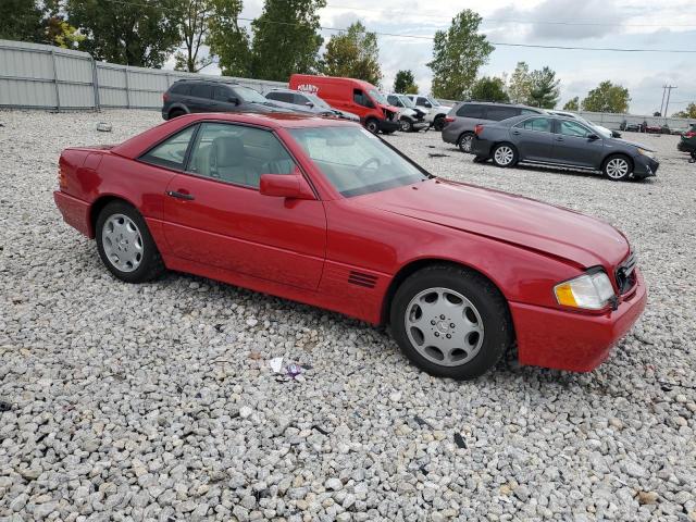 WDBFA67E3SF119736 - 1995 MERCEDES-BENZ SL 500 RED photo 4