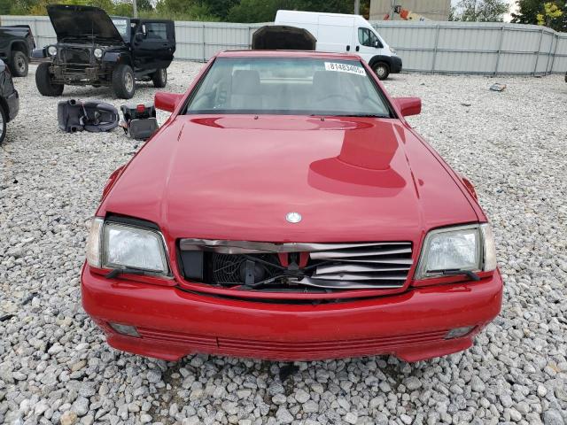 WDBFA67E3SF119736 - 1995 MERCEDES-BENZ SL 500 RED photo 5