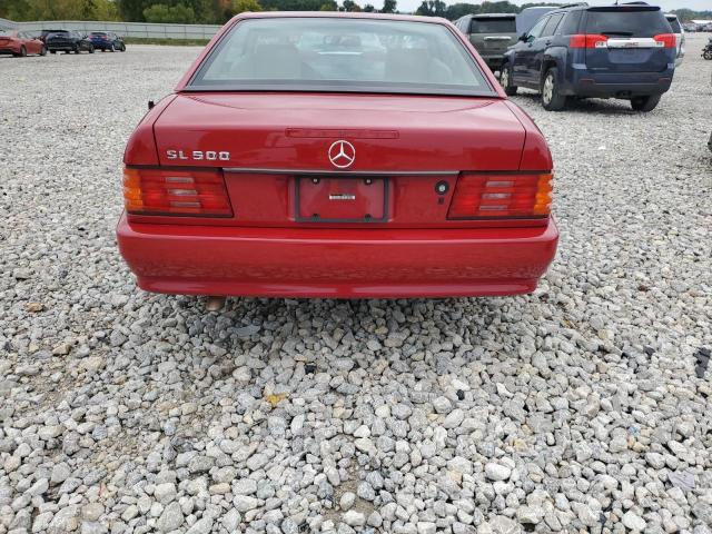WDBFA67E3SF119736 - 1995 MERCEDES-BENZ SL 500 RED photo 6