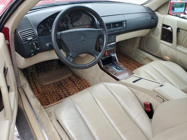 WDBFA67E3SF119736 - 1995 MERCEDES-BENZ SL 500 RED photo 8