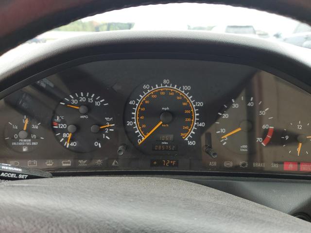 WDBFA67E3SF119736 - 1995 MERCEDES-BENZ SL 500 RED photo 9