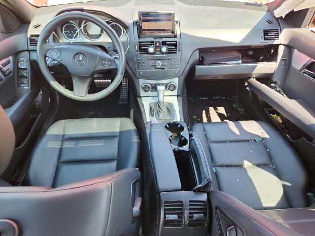 WDDGF81X89F241215 - 2009 MERCEDES-BENZ C 300 4MATIC RED photo 8