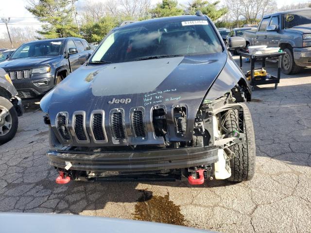 1C4PJMBS3FW735644 - 2015 JEEP CHEROKEE TRAILHAWK GRAY photo 5