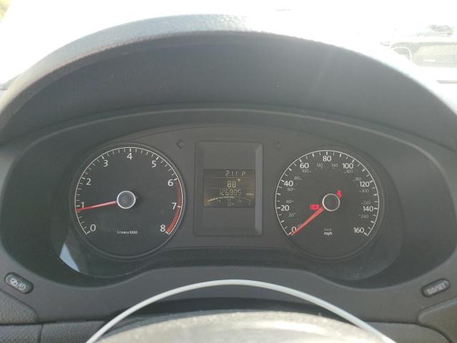 3VW2K7AJ0CM468389 - 2012 VOLKSWAGEN JETTA BASE Silber Foto 9