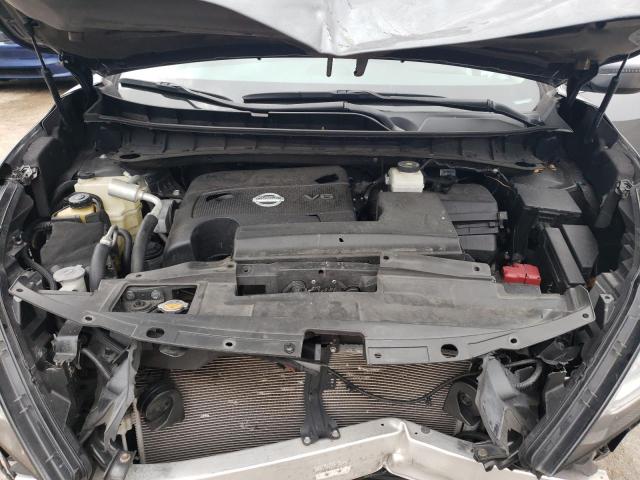 5N1AZ2MJ2KN162898 - 2019 NISSAN MURANO S GRAY photo 12