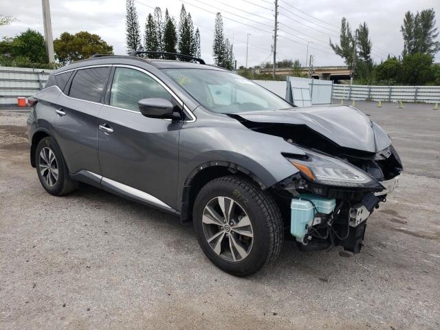 5N1AZ2MJ2KN162898 - 2019 NISSAN MURANO S GRAY photo 4