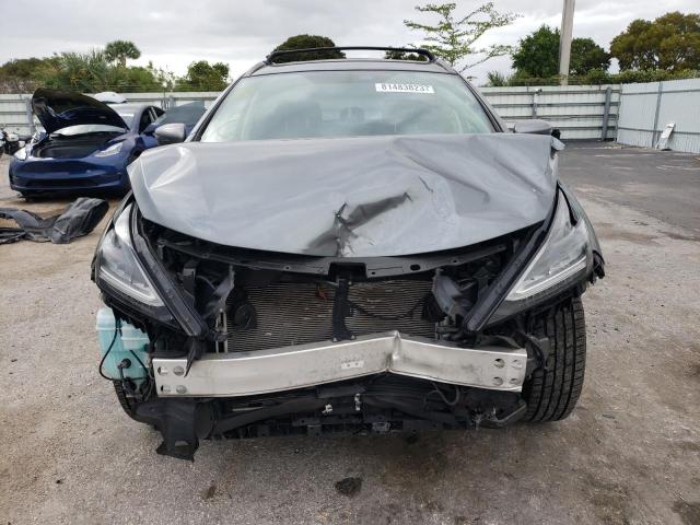 5N1AZ2MJ2KN162898 - 2019 NISSAN MURANO S GRAY photo 5