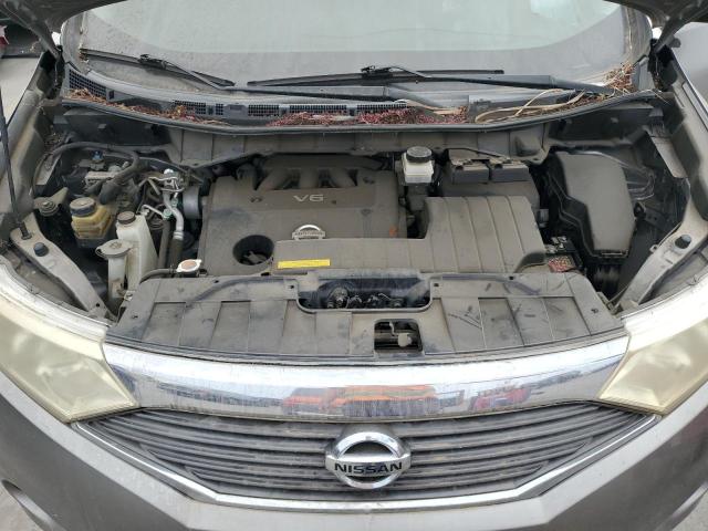 JN8AE2KP7C9038745 - 2012 NISSAN QUEST S SILVER photo 12