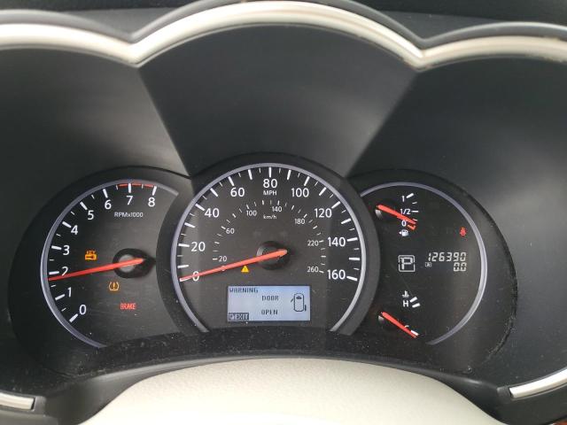 JN8AE2KP7C9038745 - 2012 NISSAN QUEST S SILVER photo 9