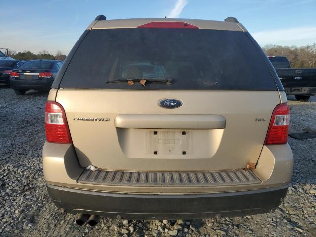 1FMDK02167GA25693 - 2007 FORD FREESTYLE SEL TAN photo 6