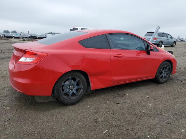 2HGFG3B59CH554039 - 2012 HONDA CIVIC LX RED photo 3