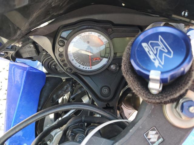 JS1GN7EAX82110090 - 2008 SUZUKI GSX-R600 BLUE photo 7