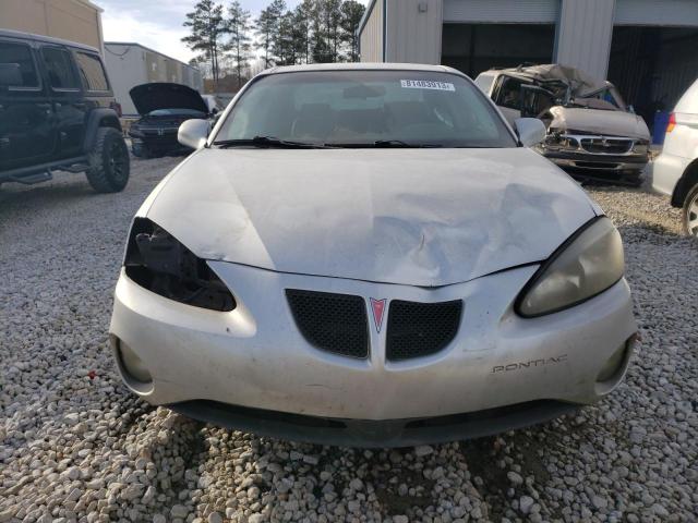 2G2WP522751162144 - 2005 PONTIAC GRAND PRIX SILVER photo 5