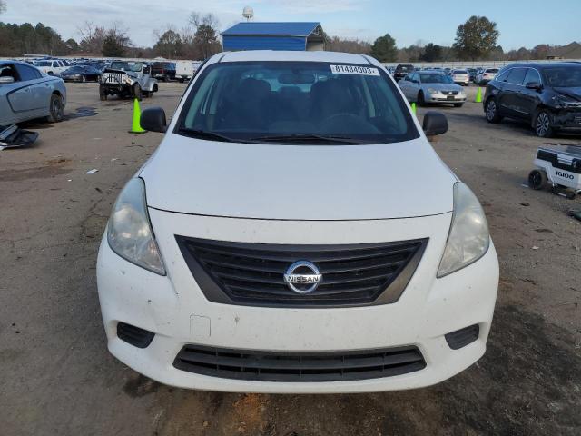 3N1CN7APXEL877577 - 2014 NISSAN VERSA S WHITE photo 5