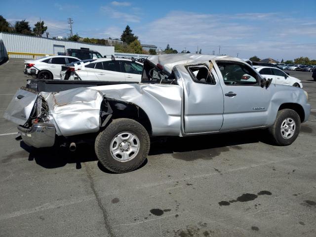5TETX22N95Z143713 - 2005 TOYOTA TACOMA ACCESS CAB Argent photo 3