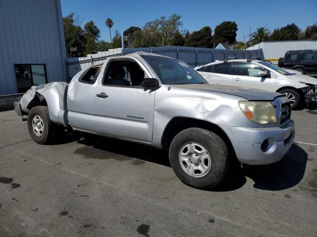 5TETX22N95Z143713 - 2005 TOYOTA TACOMA ACCESS CAB Argent photo 4