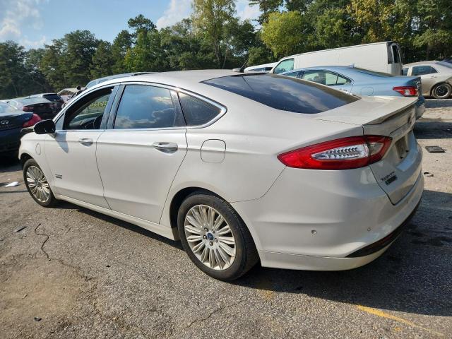3FA6P0SUXDR301375 - 2013 FORD FUSION TITANIUM PHEV Білий фото 2
