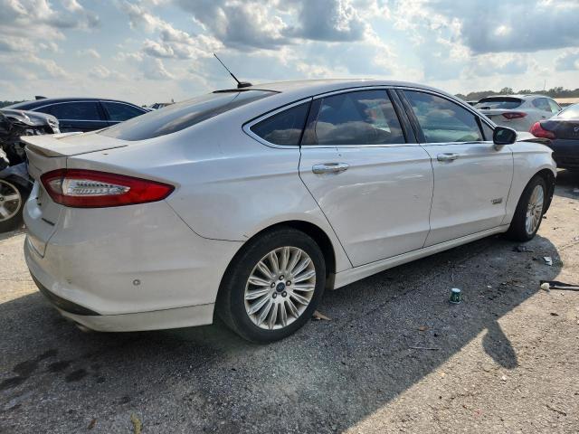 3FA6P0SUXDR301375 - 2013 FORD FUSION TITANIUM PHEV Білий фото 3