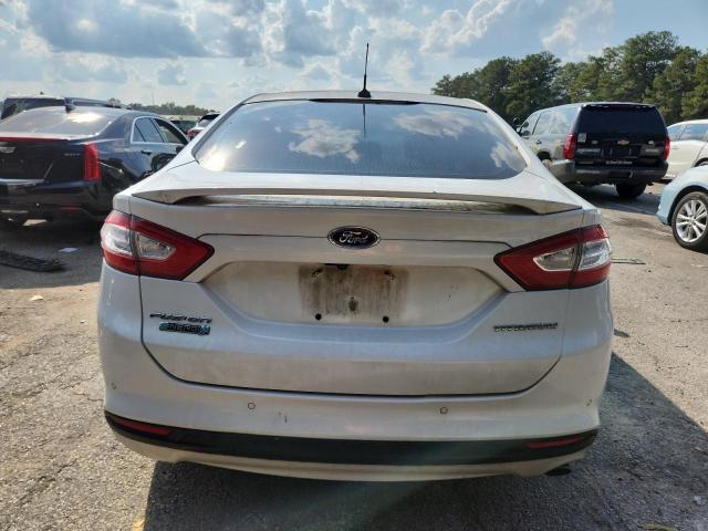 3FA6P0SUXDR301375 - 2013 FORD FUSION TITANIUM PHEV Білий фото 6