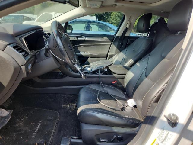 3FA6P0SUXDR301375 - 2013 FORD FUSION TITANIUM PHEV Білий фото 7