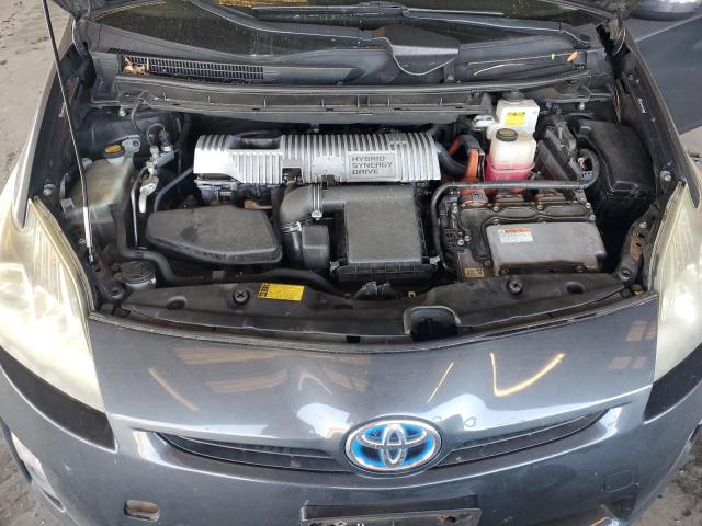 JTDKN3DU4B0323866 - 2011 TOYOTA PRIUS 灰色 照片 11