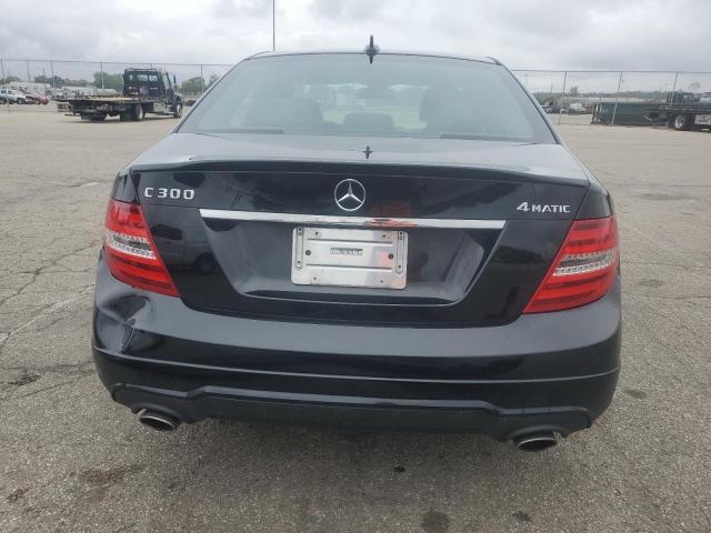 WDDGF8AB1EA942111 - 2014 MERCEDES-BENZ C 300 4MATIC BLACK photo 6